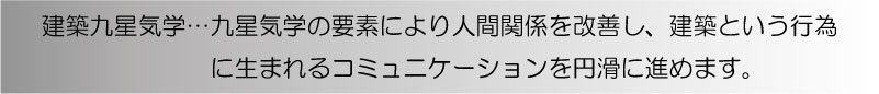 建築九星気学